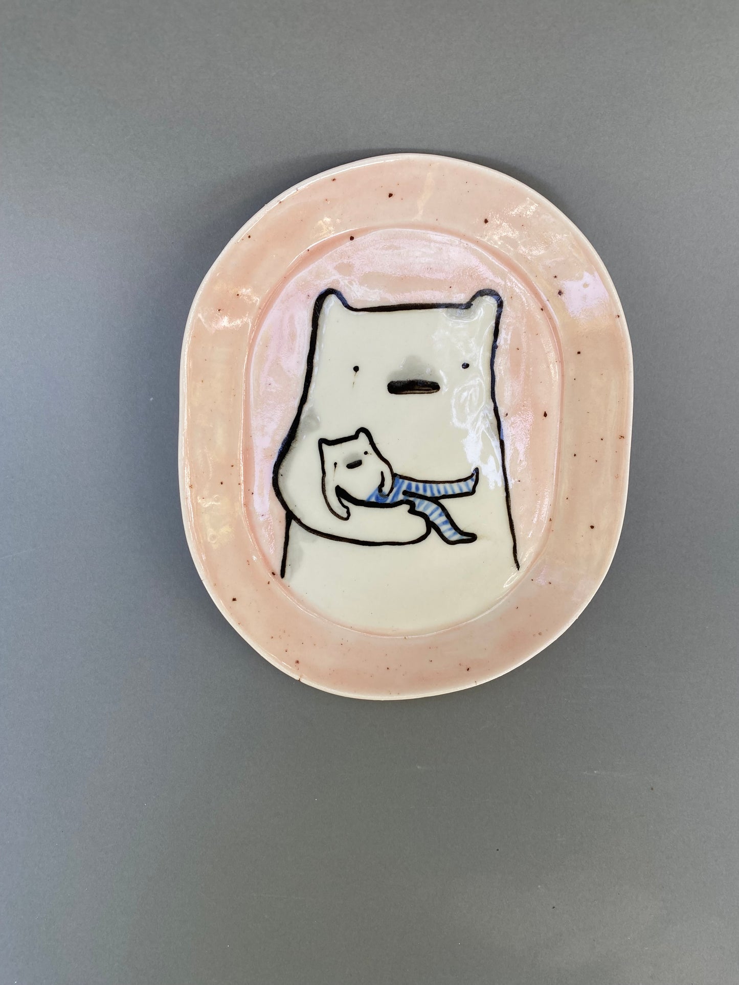 Bear with a cub