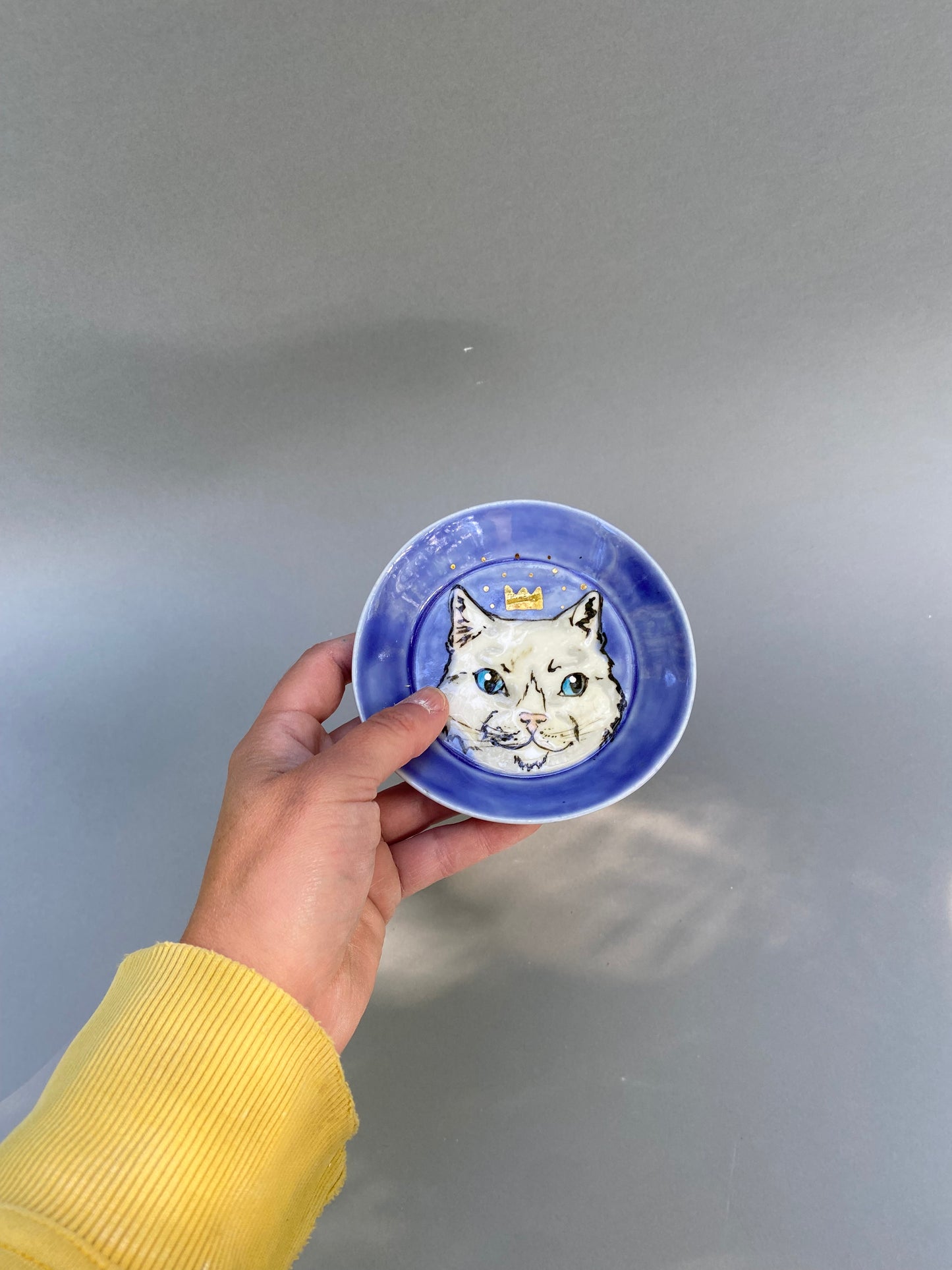 Blue eyed cat king