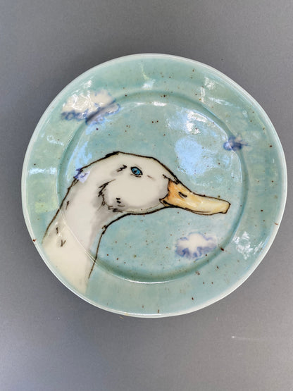 Duck and clouds