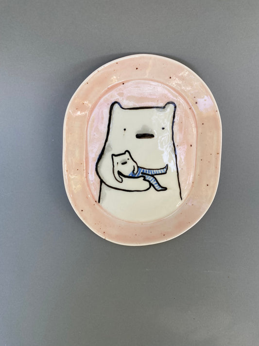 Bear with a cub